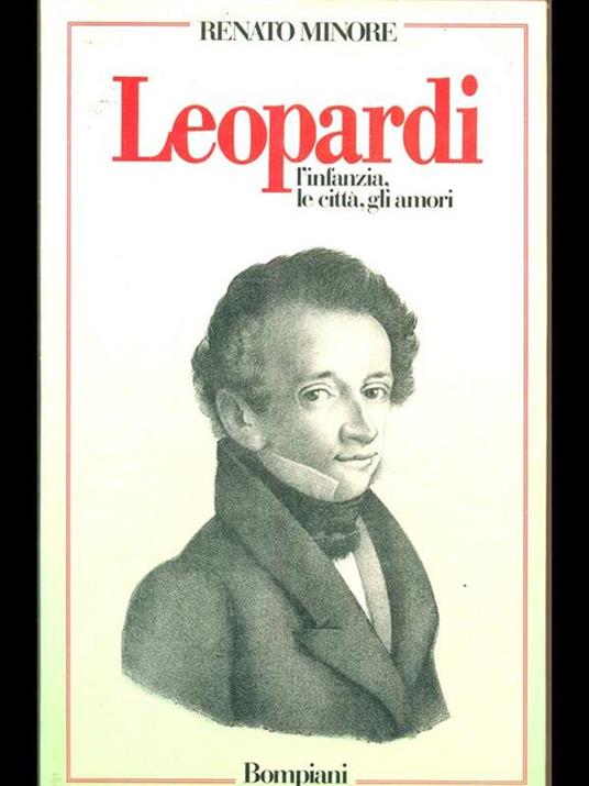 Leopardi - Renato Minore - copertina