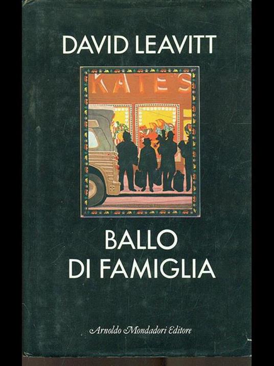 Ballo di famiglia - David Leavitt - copertina