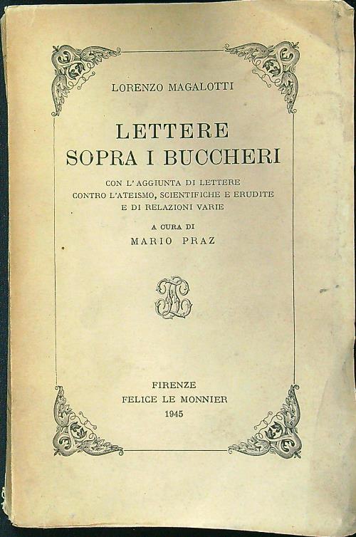 Lettere sopra i buccheri