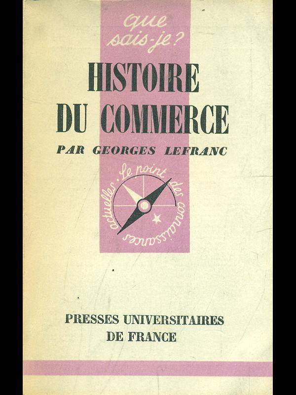 Histoire du commerce