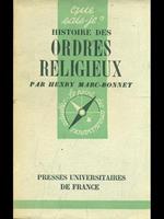 Histoire des ordres religieux