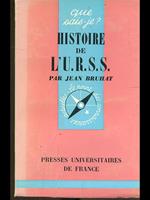 Histoire de l'U. R. S. S