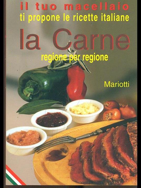 La carne regione per regione - copertina