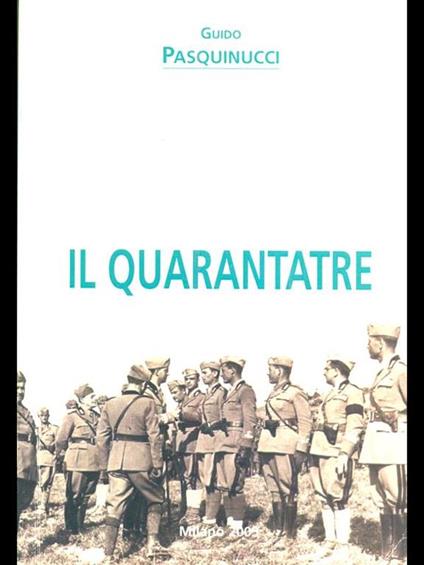 Il Quarantatre - copertina