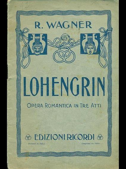 Lohengrin - Richard Wagner - copertina