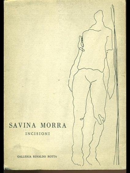 Incisioni - Savina Morra - copertina