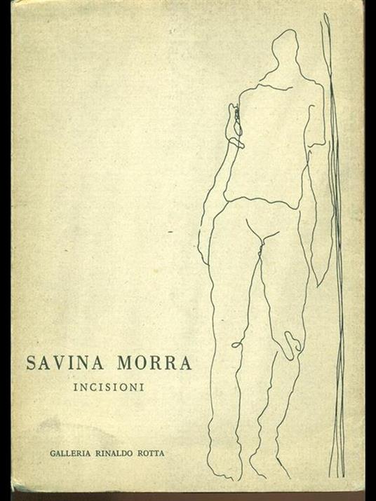 Incisioni - Savina Morra - copertina