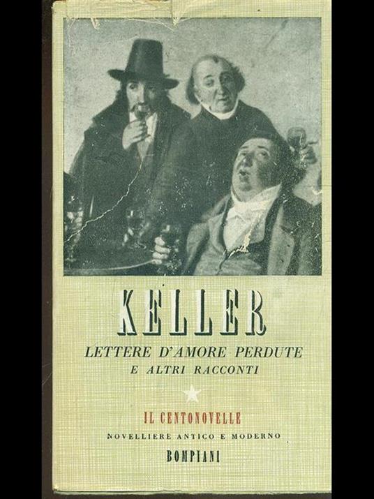Lettere d'amore perdute e altri racconti - Gottfried Keller - copertina