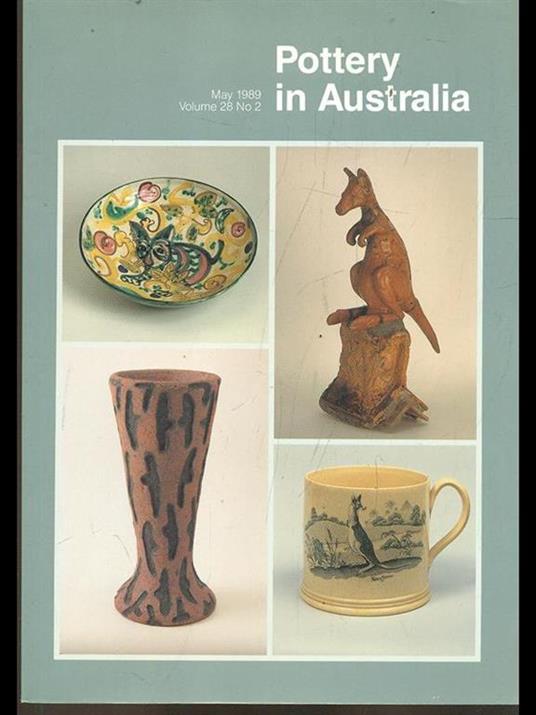 Pottery in Australia Vol. 28 n.2/may 1989 - copertina