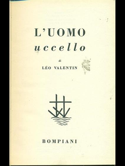 L' uomo uccello - Leo Valentin - copertina