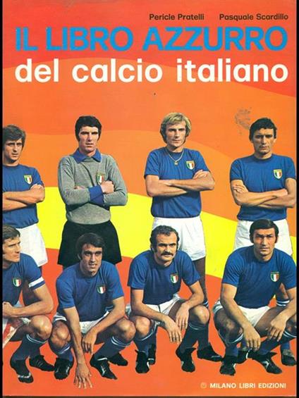 Il libro azzurro del calcio italiano - copertina