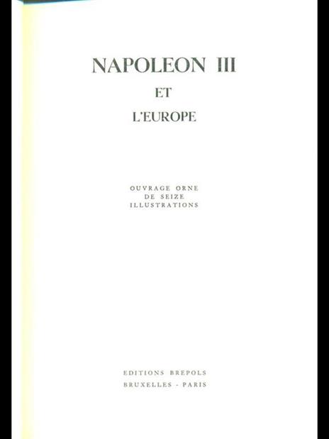 Napoleon III et l'Europe - copertina