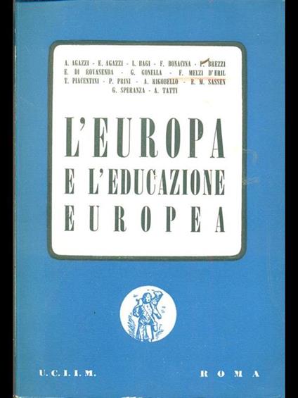 L' Europa e l'educazione Europea - copertina