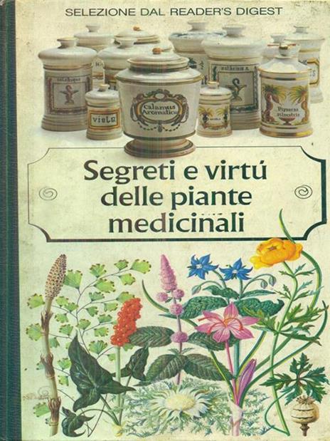 Segreti e virtù delle piante medicinali - copertina