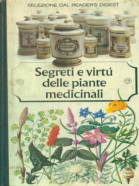 Segreti e virtù delle piante medicinali - copertina