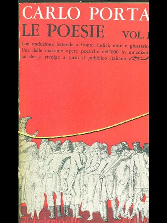 Le Poesie - Carlo Porta - copertina