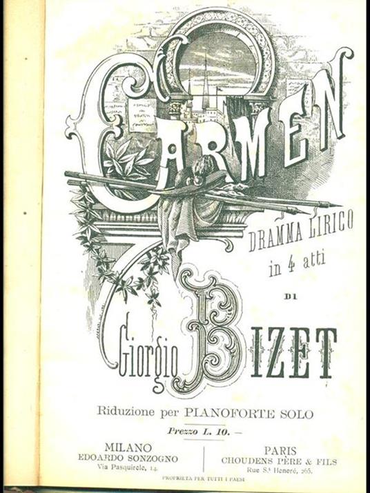 Carmen Mefistofele - Georges Bizet - copertina