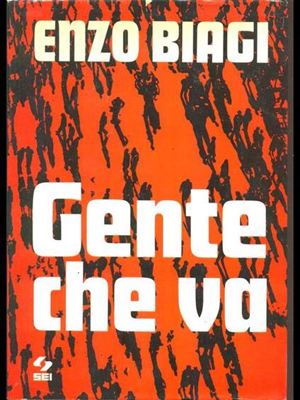 Gente che va - Enzo Biagi - copertina