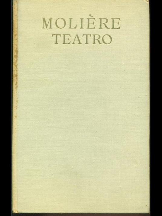 Teatro Vol. 2 - Molière - copertina