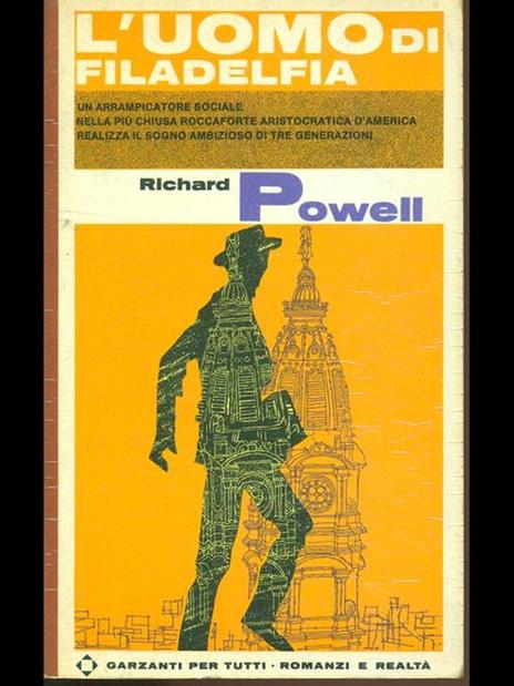 L' uomo di Filadelfia - Richard Powell - copertina