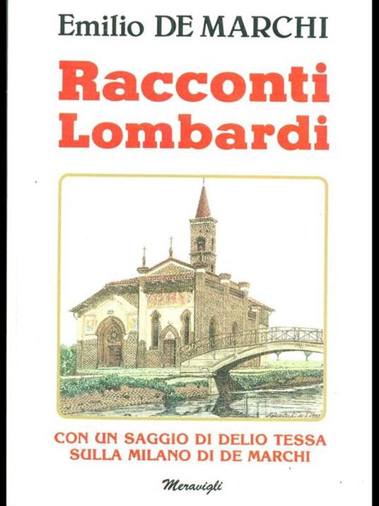 Racconti Lombardi - Emilio De Marchi - copertina