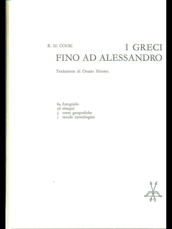 I greci fino ad Alessandro
