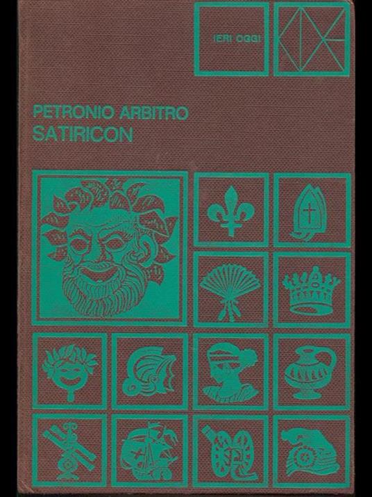 Satiricon - Arbitro Petronio - copertina