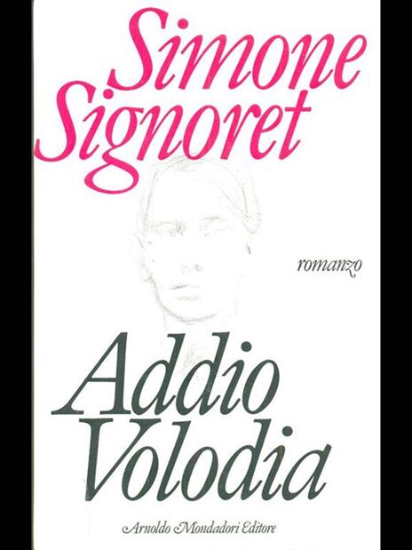 Addio Volodia - Simone Signoret - copertina