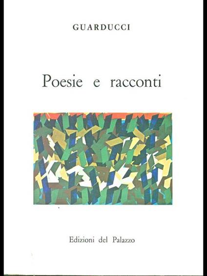 Poesie e racconti - copertina