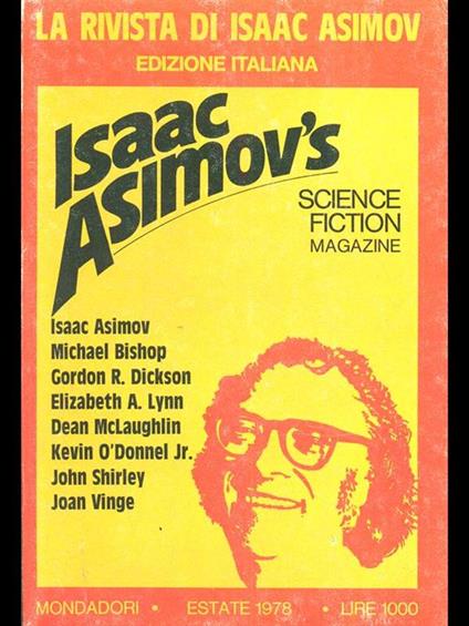 La rivista di Isaac Asimov 2, estate 1978 - Isaac Asimov - copertina