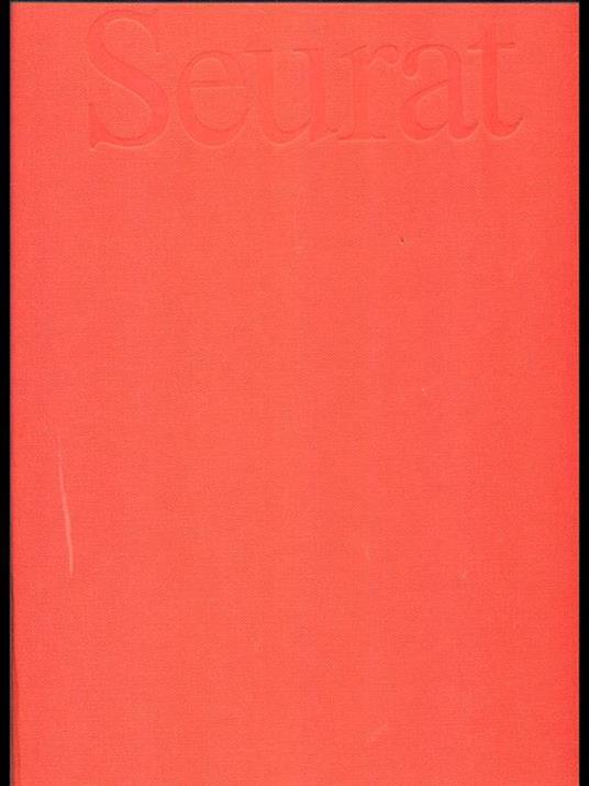 Georges Seurat - Louis Hautecoeur - copertina