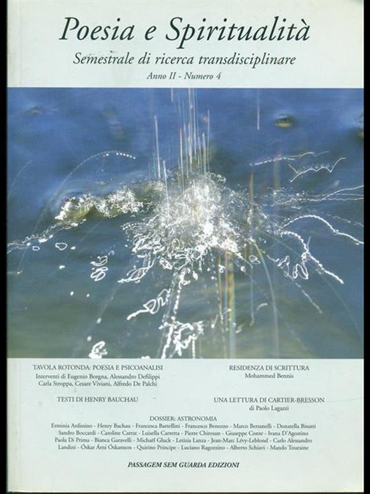 Poesia e spirituralità libro+cd - copertina