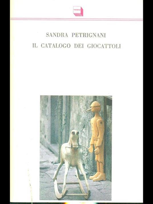 Il catalogo dei giocattoli - Sandra Petrignani - copertina