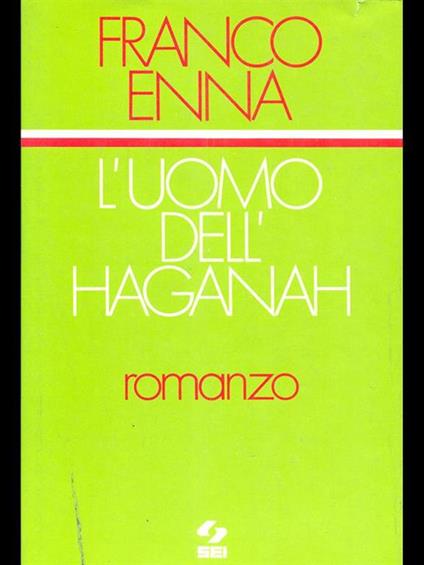 L' uomo dell'Haganah - Franco Enna - copertina