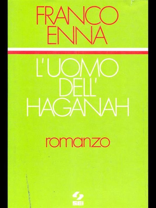 L' uomo dell'Haganah - Franco Enna - copertina