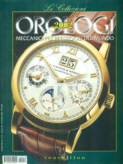 Orologi 2002 n.16 vol 1 Meccanici piùprestigiosi del mondo - copertina