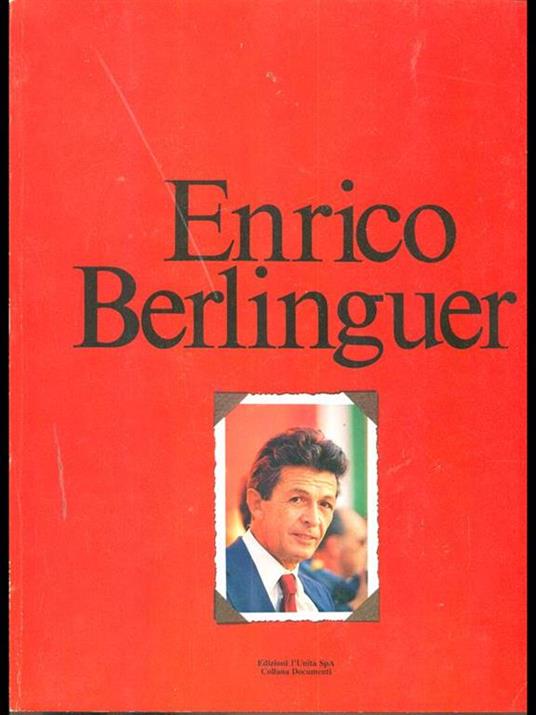 Enrico Berlinguer - Enrico Berlinguer - copertina