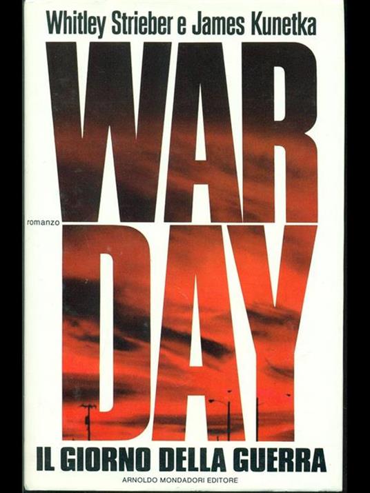 War Day - Whitley Strieber,James Kunetka - copertina