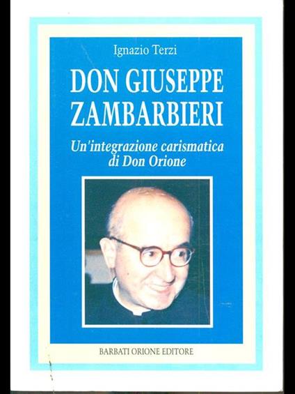Don Giuseppe Zambarbieri - copertina