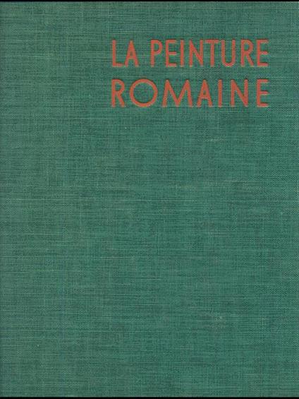 La peinture romaine  - Amedeo Maiuri - copertina