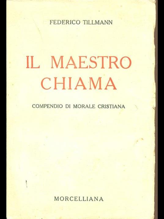 Il Maestro chiama - copertina