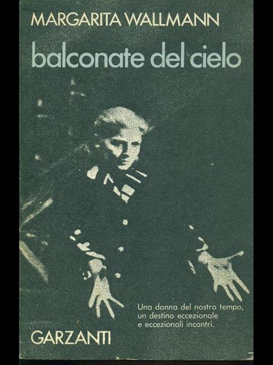 Balconate del cielo - Margarita Wallmann - copertina