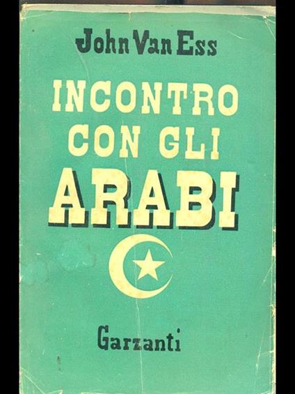 Incontro con gli arabi - copertina