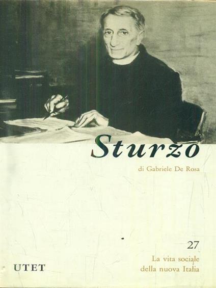 Sturzo - Gabriele De Rosa - copertina