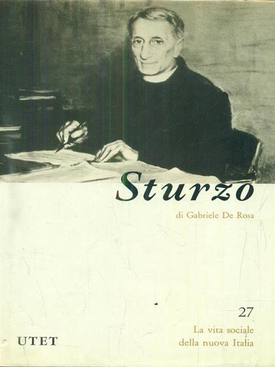 Sturzo - Gabriele De Rosa - copertina