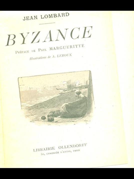 Byzance - copertina