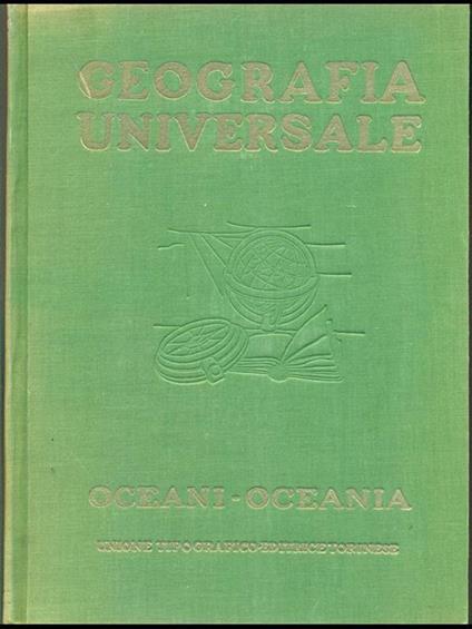 Oceani. Oceania - Roberto Almagià - copertina