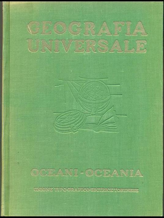 Oceani. Oceania - Roberto Almagià - copertina
