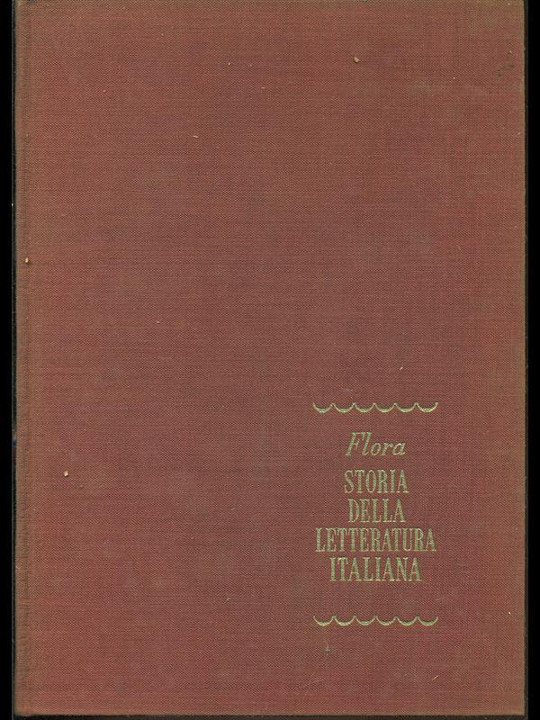 Storia della letteratura italiana Vol. 2-Il cinquecento