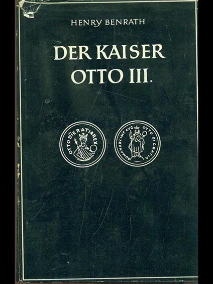Der Kaiser Otto III - copertina